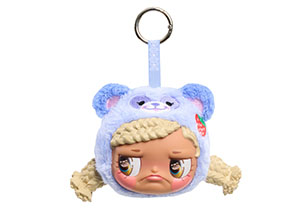 Happy Haul Sour Pouts Party Animals Clip On Plush